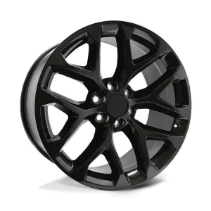 OE Creations – PR177 – Black – 20″x9″ 24mm – All weather Wheels – 177GB-295824